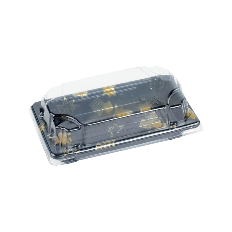 Piring pesta plastik hitam yang mudah terurai