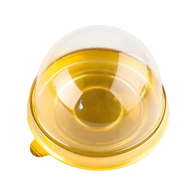 Kotak kue plastik PET sekali pakai