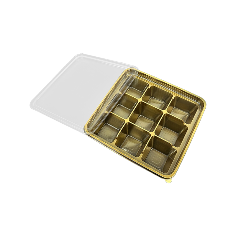 Kotak kemasan lepuh PET sembilan kotak