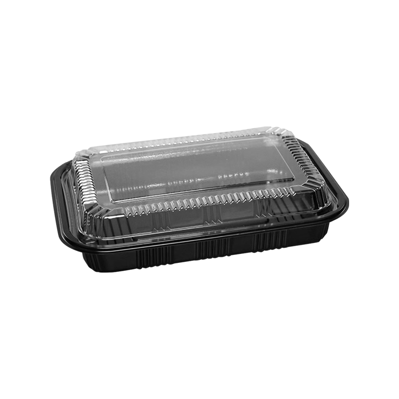 Kotak kemasan tertutup anti meluap cocok untuk oven microwave