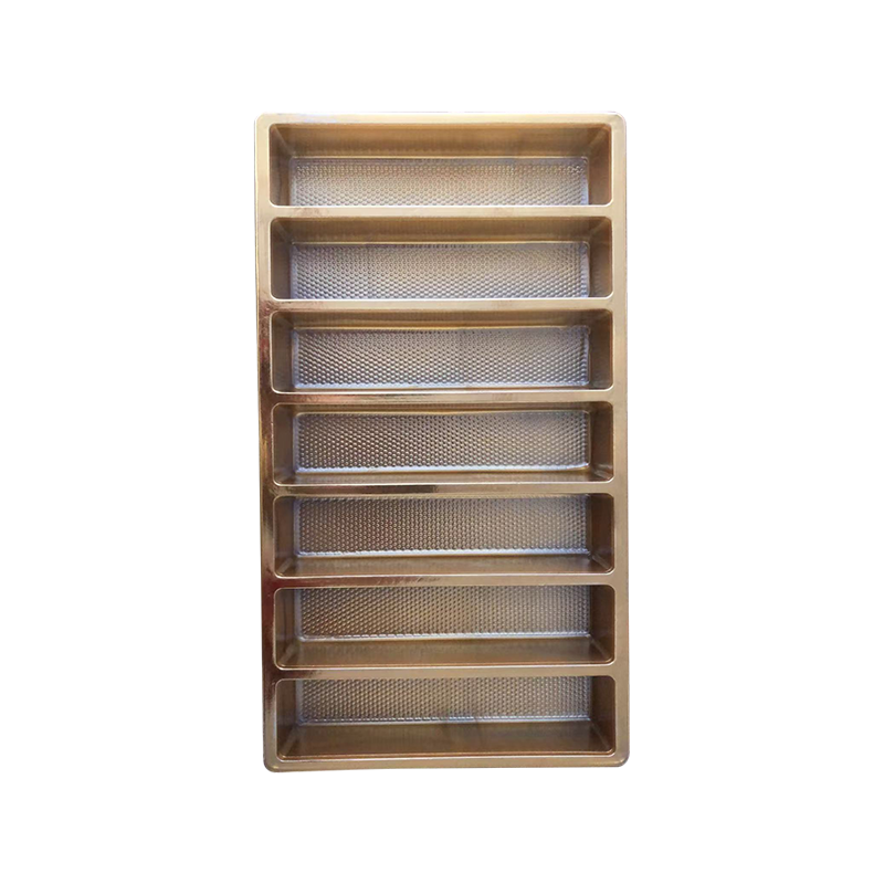 Baki kotak permen plastik sekali pakai