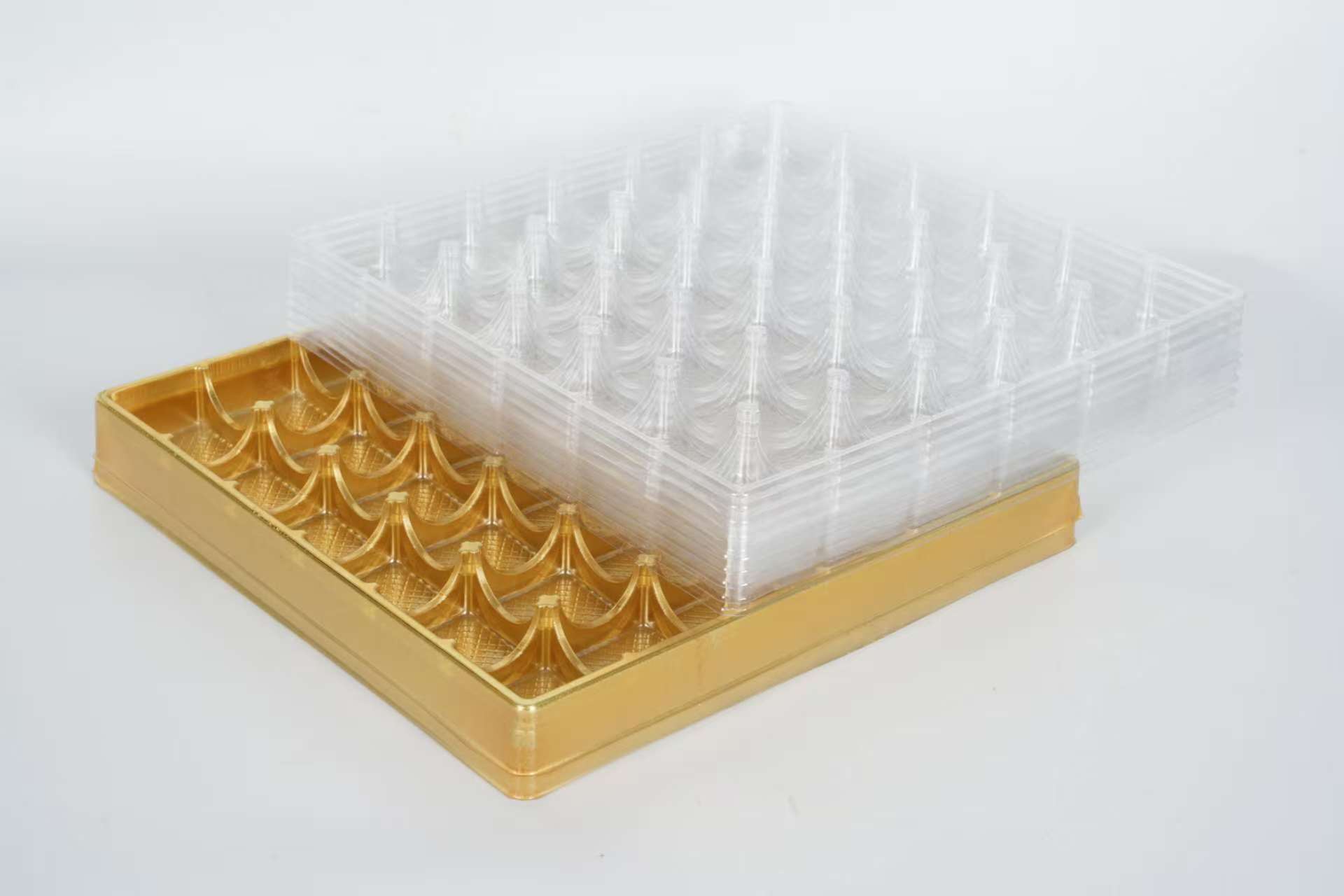 Kotak nampan makanan sushi bahan PP plastik sekali pakai 